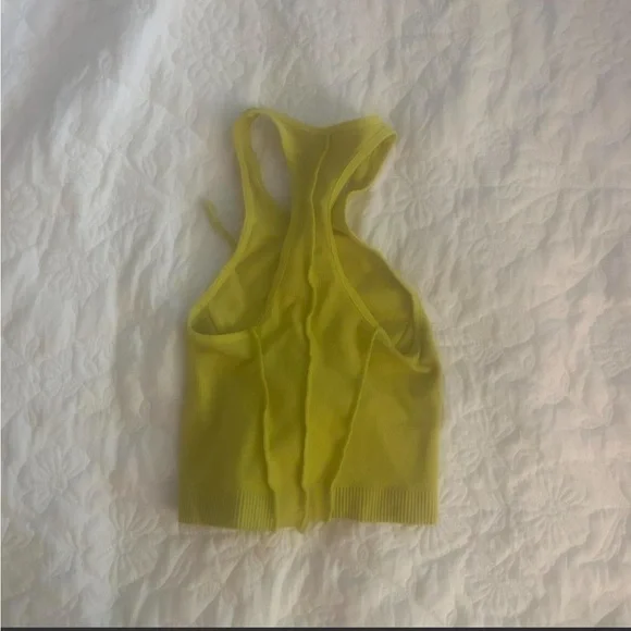 Urban Outfitters Halter Tie Open Top in Green Size XS/S - Picture 3 of 4